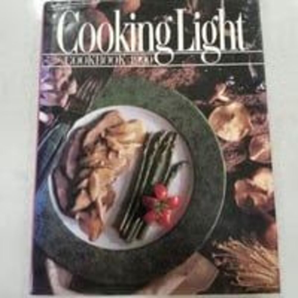 Vintage Cooking Light hardcover book cookbook first Printing 1989